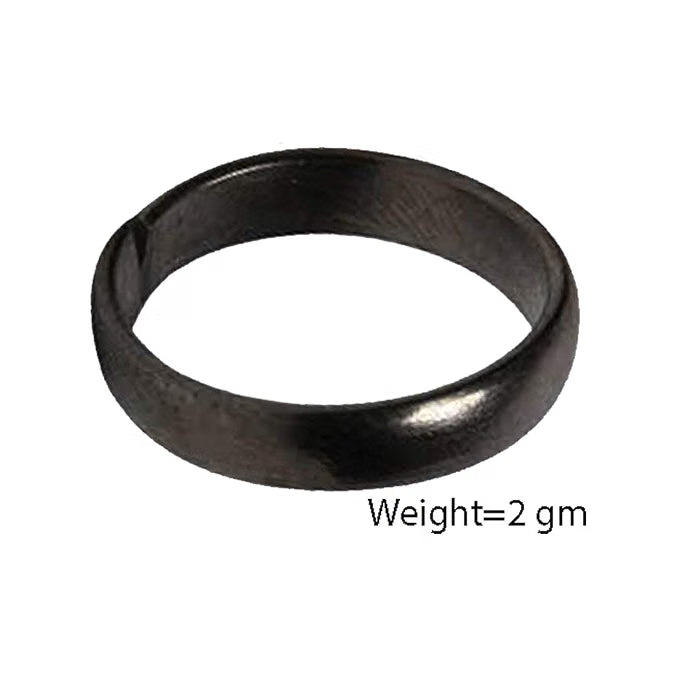 Kale Ghode Ki Naal Ring — Black Horseshoe Iron Ring for Shani Dosh & Sade Sati