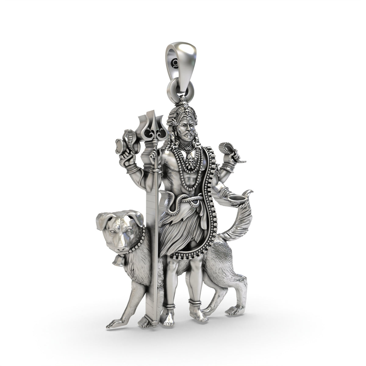 Kaal Bhairav Kavach Pendant - view 3