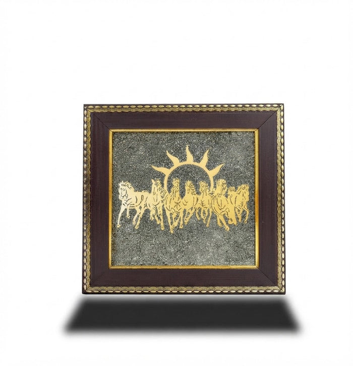 7 Horses Pyrite Frame