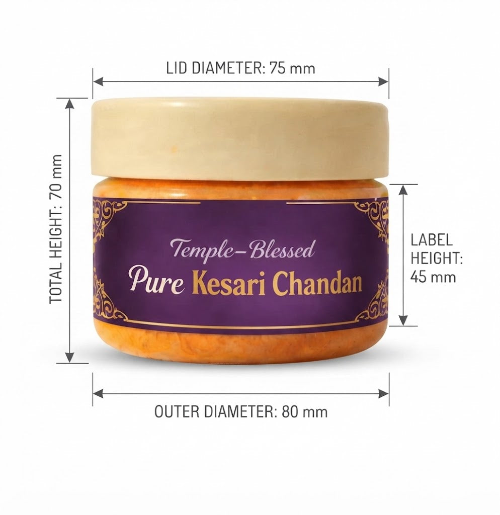 Pure Kesari Chandan Tilak – 25g