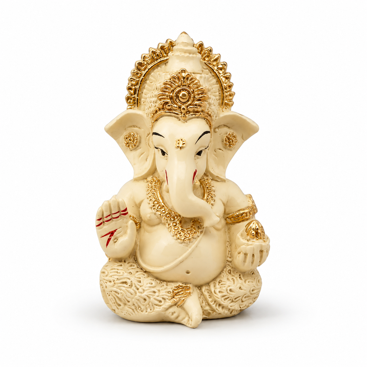 Vighnaharta Ganesh Idol – Ivory