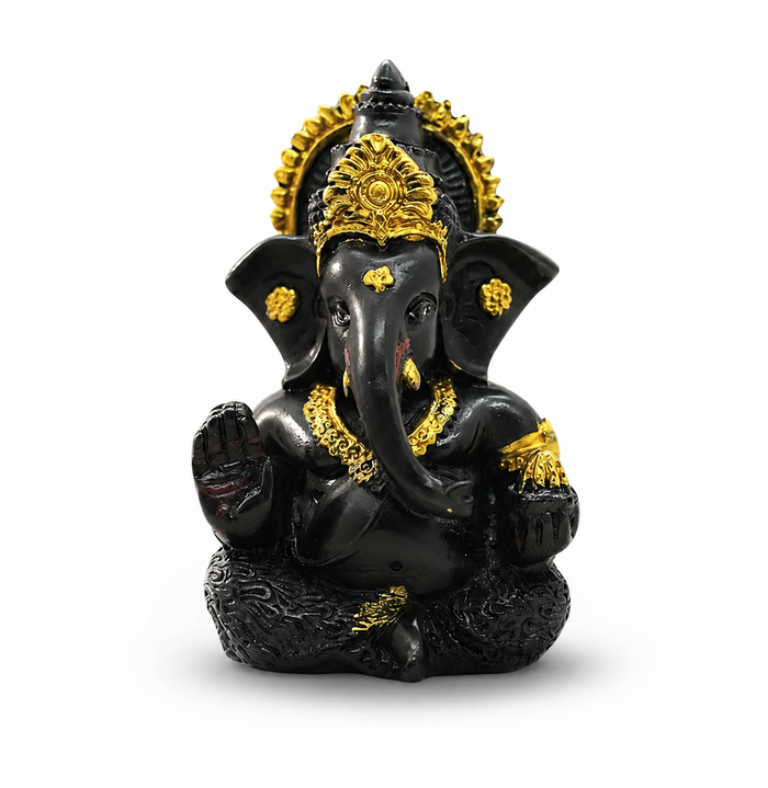 Vighnaharta Ganesh Idol – Black