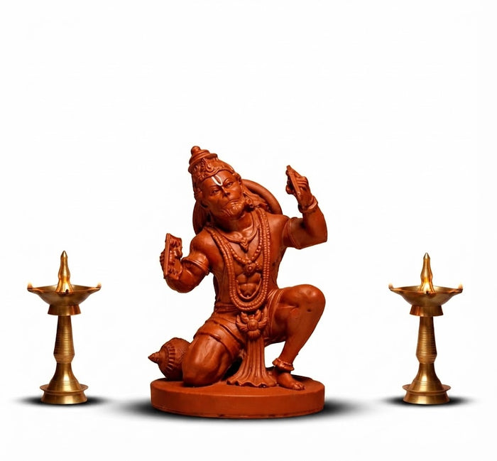 Ram Rasik Hanuman Idol – Sindoor