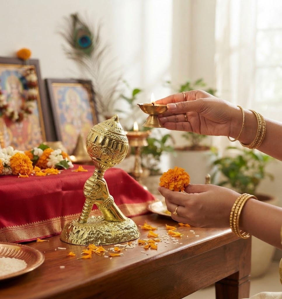 Bajrang Hanuman Gada – Golden