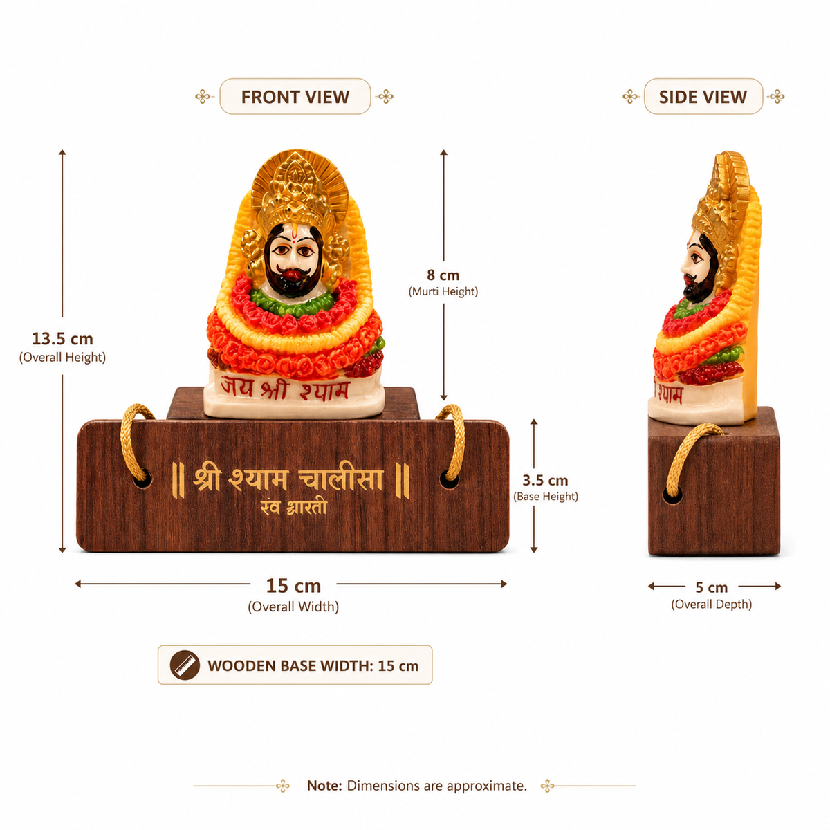 Siddh Khatu Shyam Combo (Chalisa + Murti)