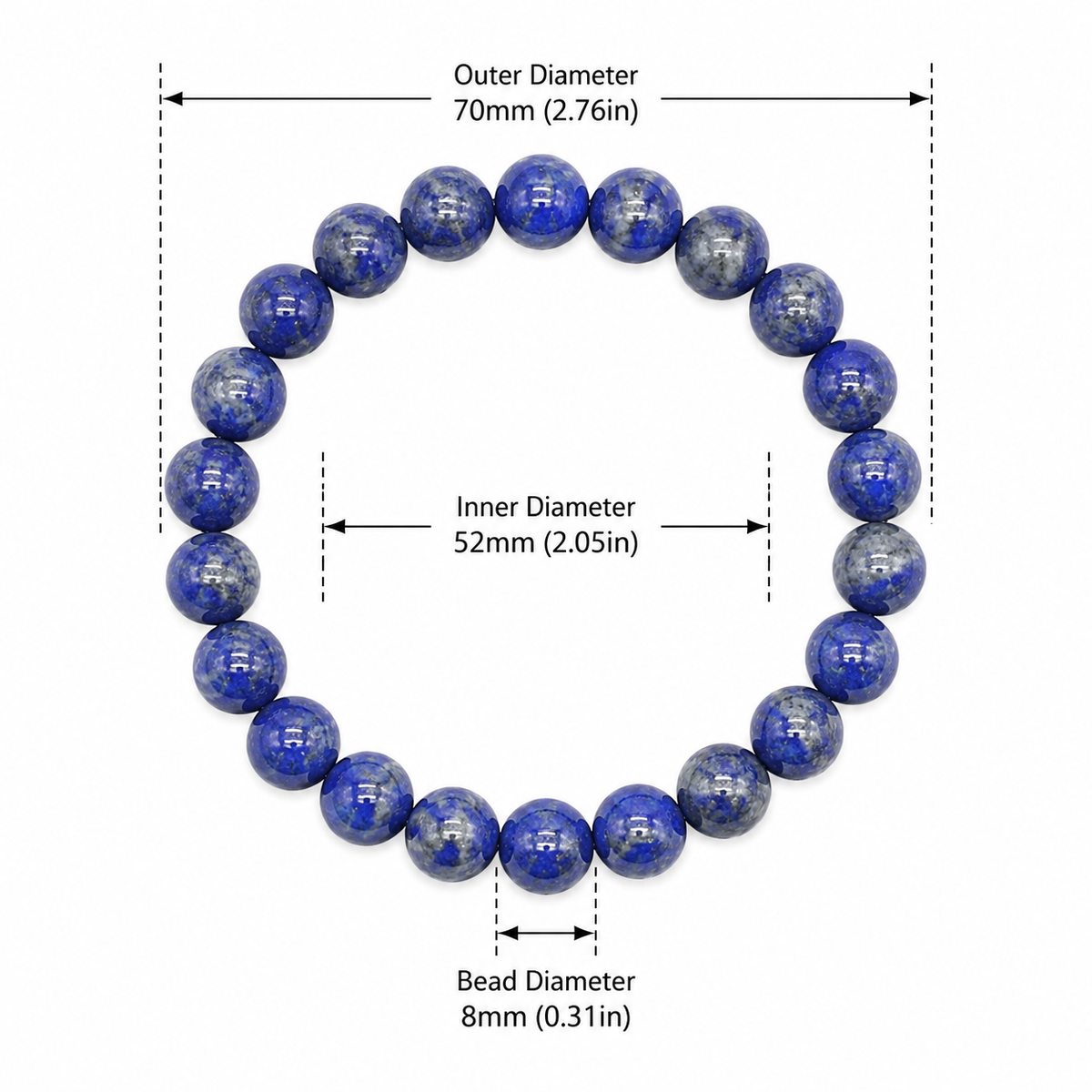 Wisdom Lapis Lazuli Bracelet