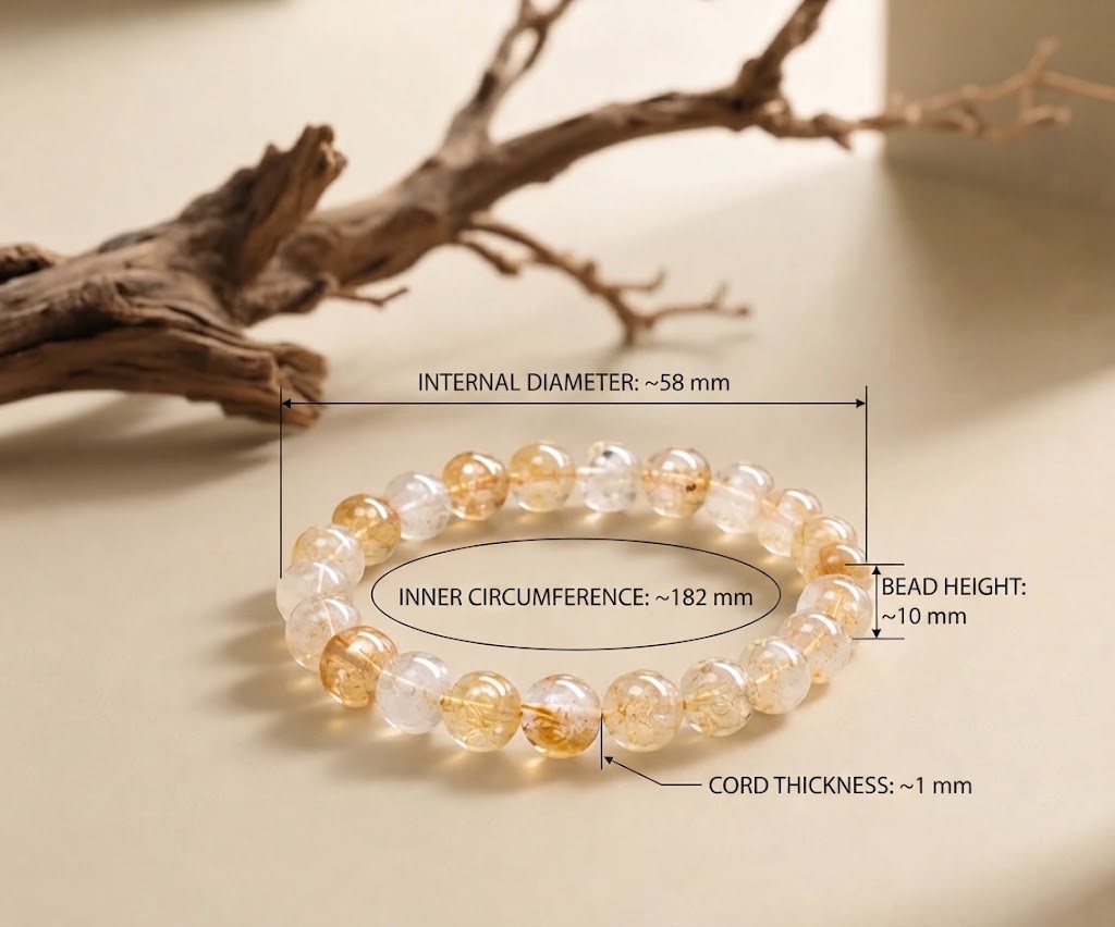 Money Attraction Citrine Bracelet