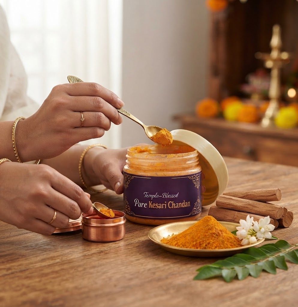 Pure Kesari Chandan Tilak – 25g